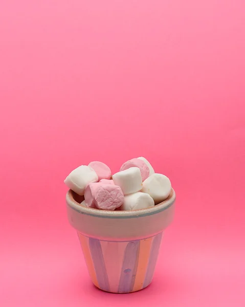 Candy in small container — Stock Photo, Image