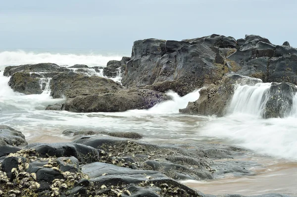 Seascape på Kingsburgh. Kwa Zulu Natal, Sydafrika. — Stockfoto