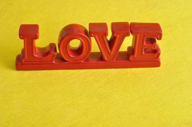 Sevgililer günü. Kelime aşk