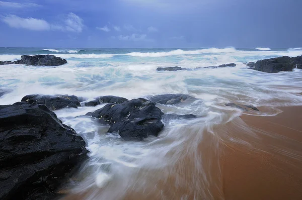 Seascape taken in Amanzimtoti, Kwa Zulu Natal, South Africa — Stock Photo, Image