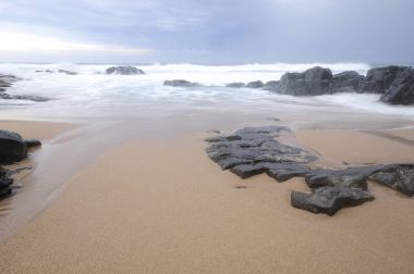 Deniz manzarası içinde: Kwazulu Natal, South Africa 