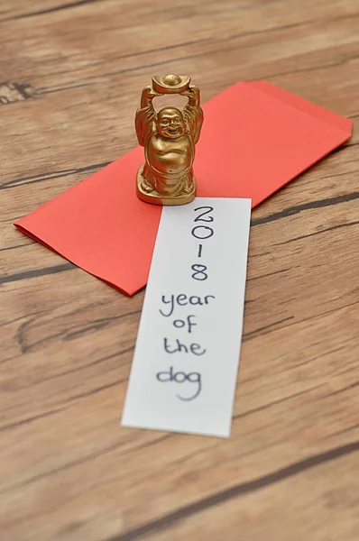 A red envelope for money in the Chinese New Year