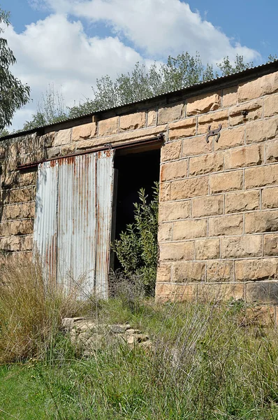 Door Abandoned Building — Stock Photo, Image