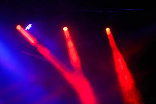 Concert light show — Zdjęcie stockowe