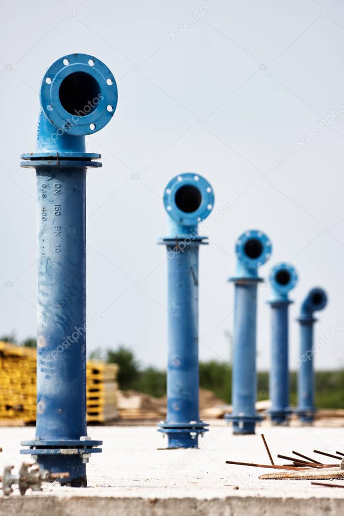 Air vents, pipe — Stock Photo © shime02 172736456
