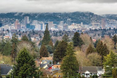 Mount Tabor Portland şehir manzarası
