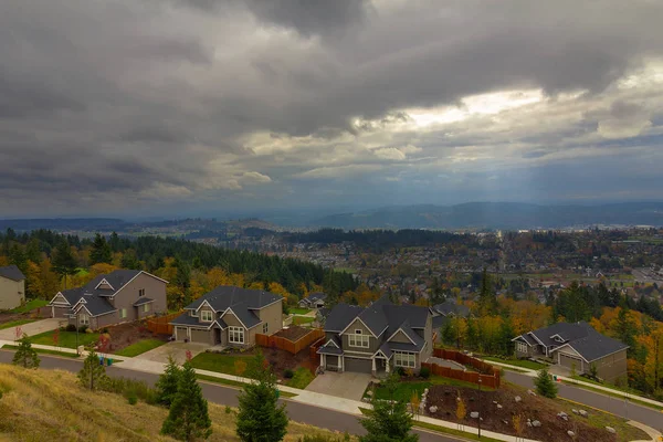 Höstsäsongen i Happy Valley Oregon — Stockfoto