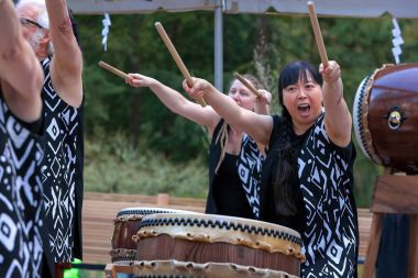 Portland Japonca performans, Taiko davul