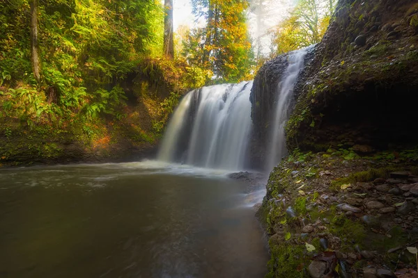 Hidden Falls in Rock Creek — Stock Photo, Image