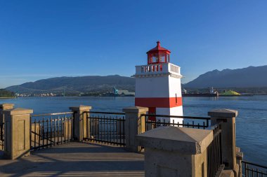 Brockton noktası deniz feneri Vancouver m.ö.