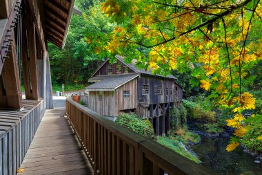 Cedar Creek Grist değirmen Washington eyaletinde