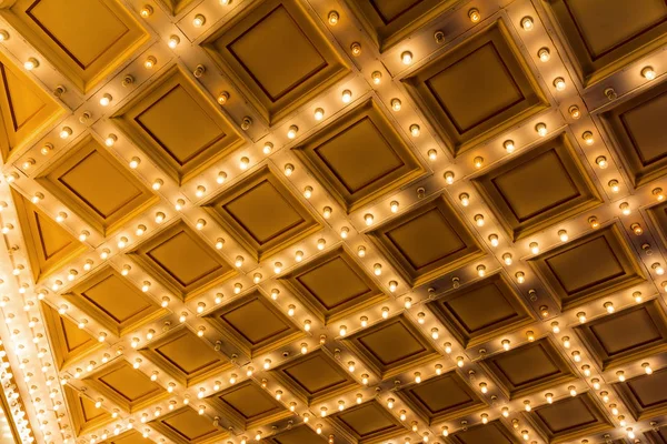 Marquee Lights on Theater Ceiling