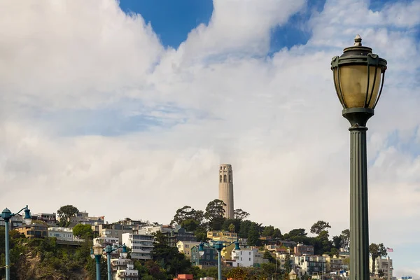 View of Telegraph Hill Neighborhood San Francisco CA USA — Stock Photo, Image