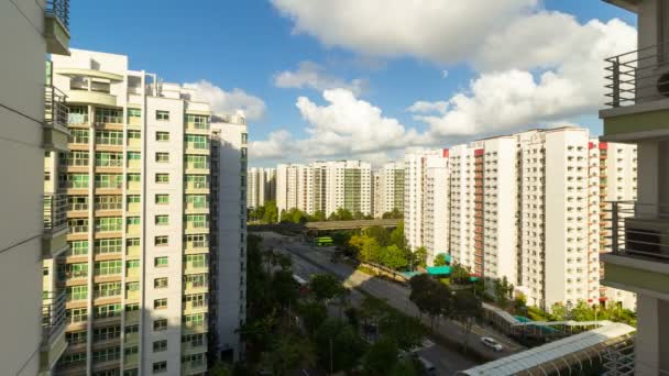 Ultra High Definition Time Lapse Movie Moving Clouds Blue Sky — Αρχείο Βίντεο