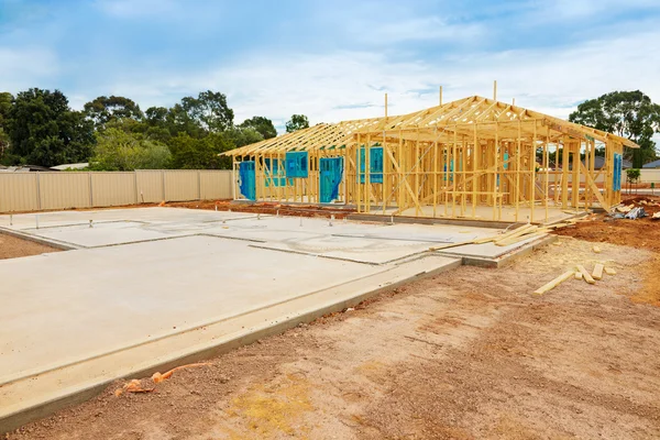 Construction site preparation — Stock Photo, Image