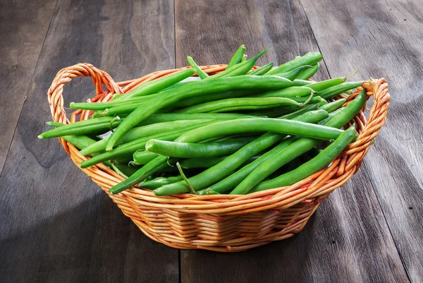 Green beans string — Stock Photo, Image