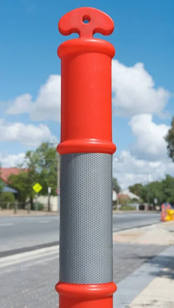 T Top Bollard temporário — Fotografia de Stock