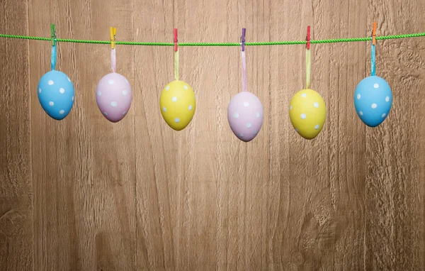 Multicolored easter eggs — Stock Photo, Image