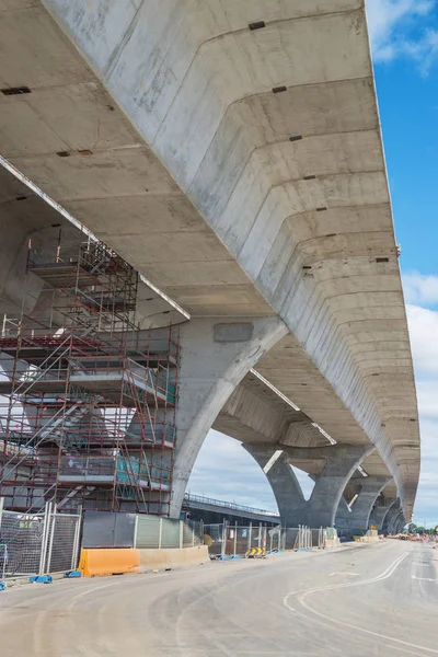 Strada attualmente in costruzione — Foto Stock