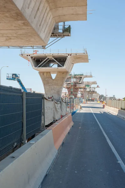 Camino en construcción — Foto de Stock