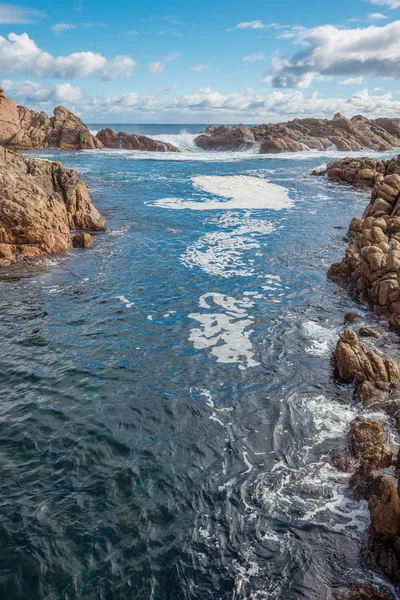 Famose rocce nel canale della costa a Busselton — Foto Stock