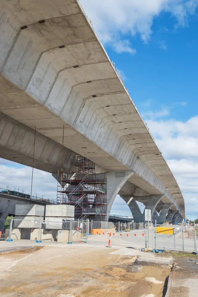 Carretera en reconstrucción — Foto de Stock