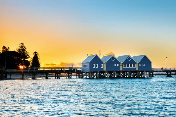 澳大利亚西部著名木 Busselton 码头 — 图库照片