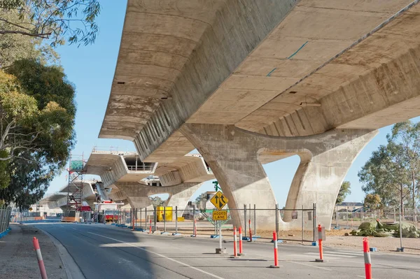 Carretera en reconstrucción — Foto de Stock