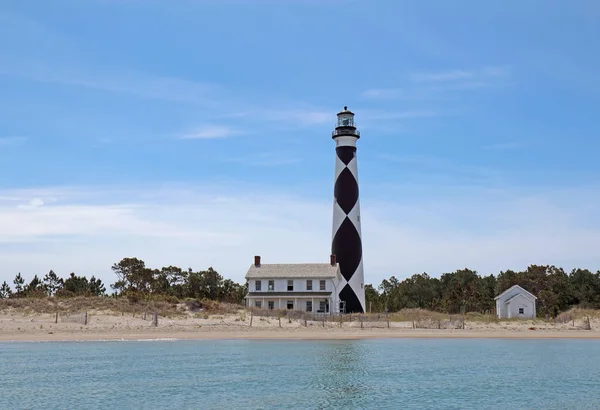 Cape Lookout lighthouse on the Southern Outer Banks of North Car — Stock Photo, Image