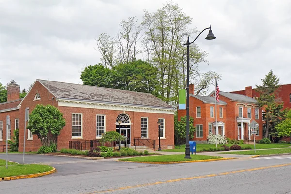 Hamilton, New York 'taki US Postane Binası Telifsiz Stok Fotoğraflar