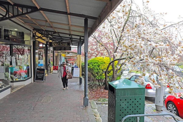 Leura Australia Septiembre 2015 Tiendas Peatones Largo Del Centro Comercial —  Fotos de Stock