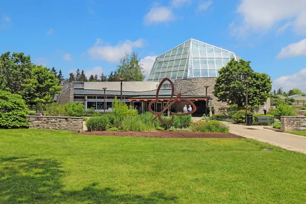 Niagara Falls Canadá Mayo 2017 Conservatorio Mariposas Los Parques Del Imagen De Stock