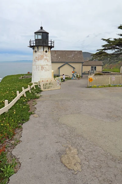 Montara California Marzo 2015 Faro Exhibiciones Entrada Point Montara Lighthouse —  Fotos de Stock