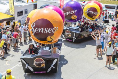 Alplerdeki Senseo Karavanı - Fransa Turu 2015