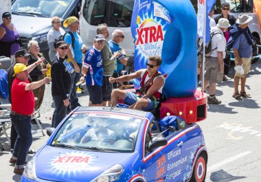 Tanıtım karavan detayı - Tour de France 2015