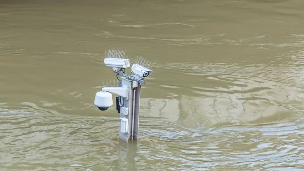 パリでの洪水セーヌ川 — ストック写真