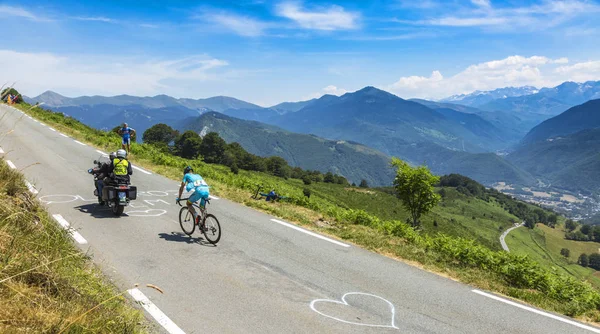 Ο ποδηλάτης Αντρέι Grivko - Tour de France 2015 — Φωτογραφία Αρχείου