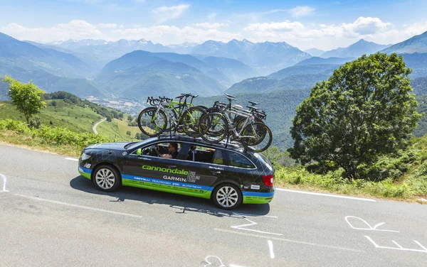 Technical Car of Cannondale-Garmin Team - Tour de France 2015 — Stock Photo, Image