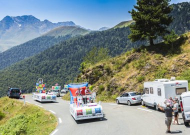 Pireneler 'deki Ibis Otelleri Karavanı - Fransa Turu 2015