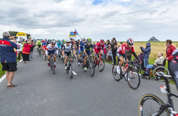 El Pelotón al inicio del Tour de Francia 2016 — Foto de Stock