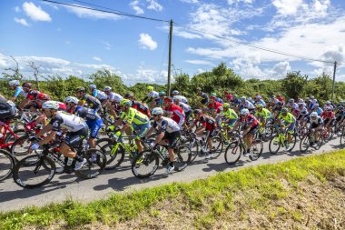 Mark Cavendish in the Peloton - Tour de France 2016