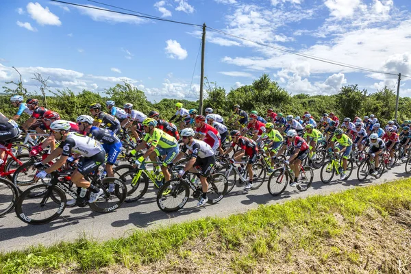 Mark Cavendish in The Peloton - Tour de France 2016 — Φωτογραφία Αρχείου