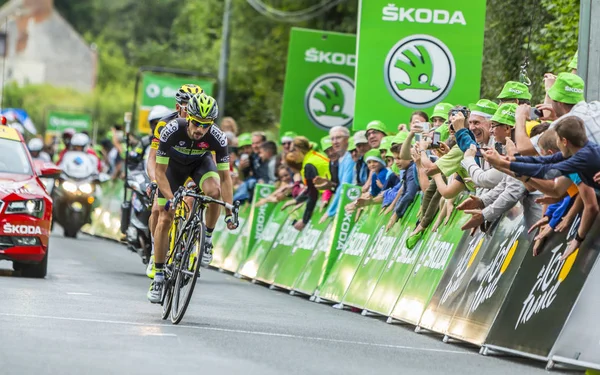 Rowerzysta Armindo Fonseca - Tour de France 2016 — Zdjęcie stockowe