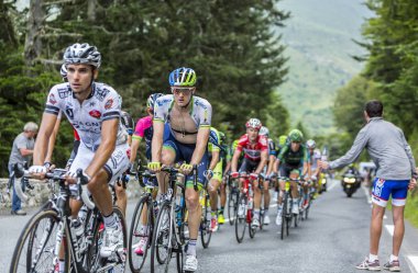 Col du Tourmalet - Tour de France 2014 tarihinde Peloton
