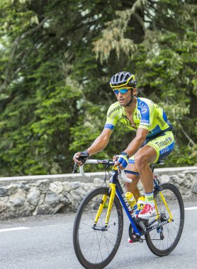 Daniele Bennati on Col du Tourmalet - Tour de France 2014 clipart