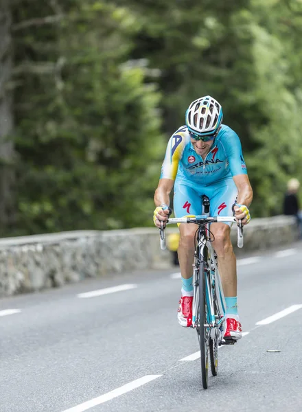 Alessandro Vanotti na Col du Tourmalet - Tour de France 2014 — Zdjęcie stockowe