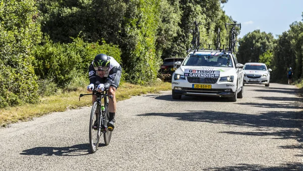 Mark Cavendish, individuální časovka - Tour de France 2016 — Stock fotografie