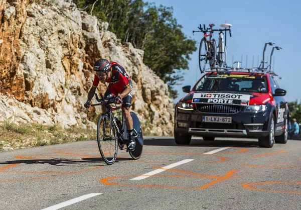 Richie Porte, bireysel zaman yarışı - Tour de France 2016 — Stok fotoğraf