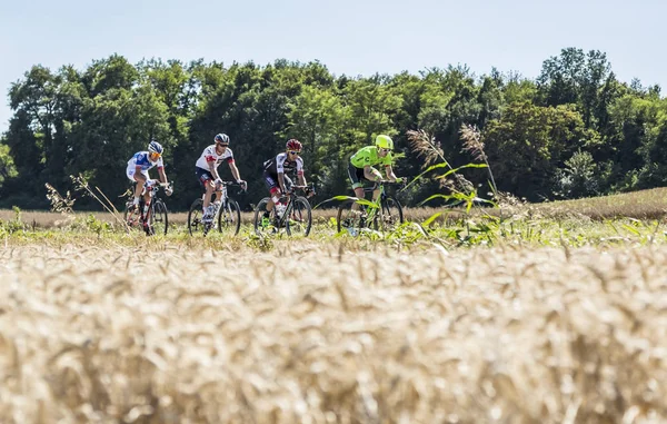 La fuga in pianura - Tour de France 2016 — Foto Stock