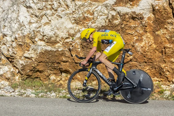 Christopher Froome, individuální časovka - Tour de France 2016 — Stock fotografie